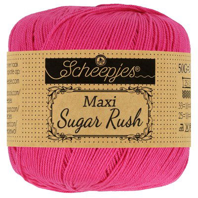 Scheepjes Maxi Sugar Rush 786 Fuchsia 50 gram 