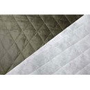 Gewatteerde Alcantara Suede Army Groen