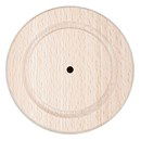 Wiel hout 35 mm a 10 mm blank (4 stuks)