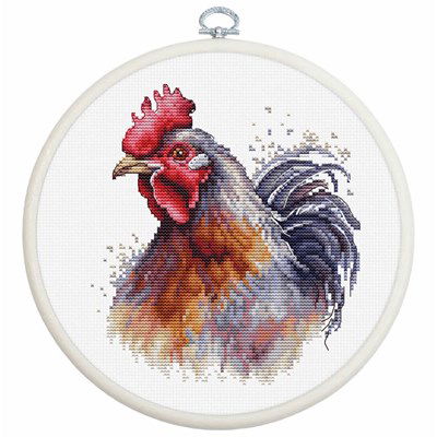 Borduurpakket dieren - The Cock