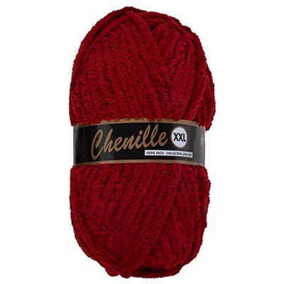 Lammy Yarns - Chenille XXL 042 donker rood