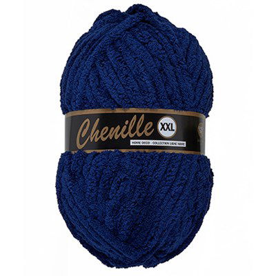 Lammy Yarns - Chenille XXL 890 donker blauw