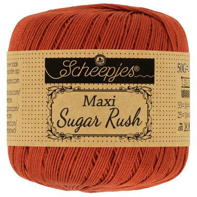 Scheepjes Maxi Sugar Rush 388 rust 50 gram 