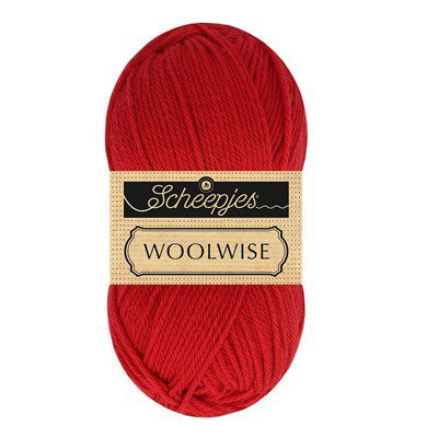 Scheepjes Woolwise 732 Ruby Red