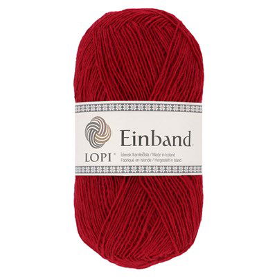 Lopi Einband 9009 donker rood