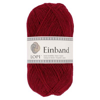 Lopi Einband 9165 donker rood