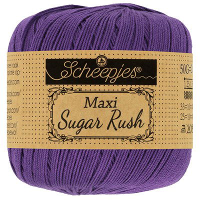 Scheepjes Maxi sugar rush 521 deep violet