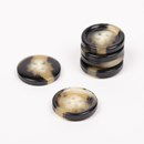 Knoop 18 mm hoorn mokka 712