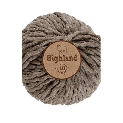 Lammy Yarns Highland 10 - 027 beige bruin