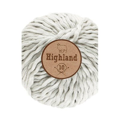 Lammy Yarns Highland 10 - 003 licht grijs