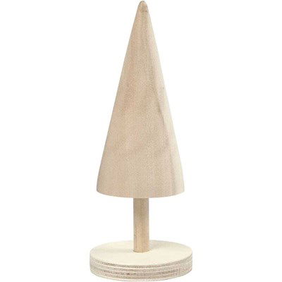 Kerstbomen hout 15,5 a 5 cm