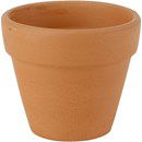 Bloempot ass. 90 mm terracotta (4 stuks)