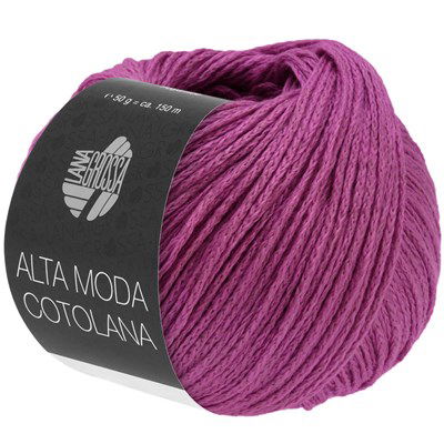 Lana Grossa Alta moda cotolana 58 fuchsia