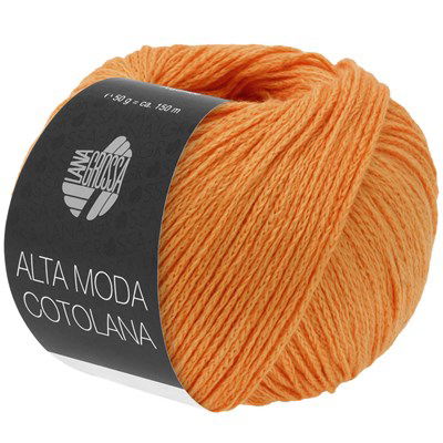 Lana Grossa Alta moda cotolana 60 oranje oud