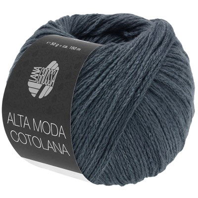 Lana Grossa Alta moda cotolana 64 petrol oud