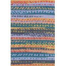 Lang Yarns Merino 120 Color 47.0004 Yellow/Petrol/Orange/Lilac