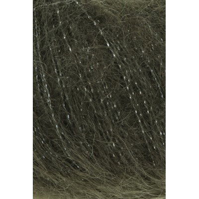 Lang Yarns Mohair Luxe Lame 797.0098 Silver - Olive Dark