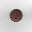 Knoop 15 mm bruin chocolade