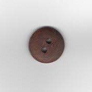 Knoop 15 mm bruin chocolade