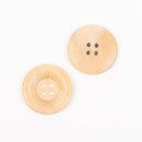 Knoop 28 mm olijfhout licht - 812