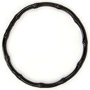 Tasbeugel 15 cm rond zwart bamboe (1 paar)