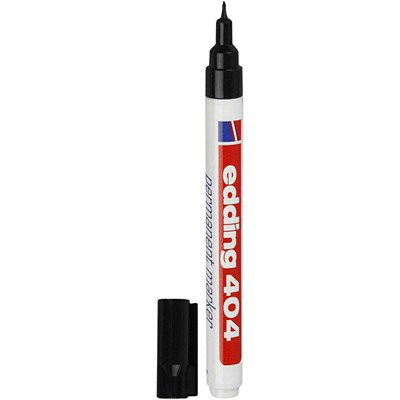 Edding 404 Markeerstift zwart 0,75 mm