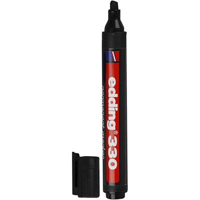 Edding 330 Markeerstift zwart 1,5 mm