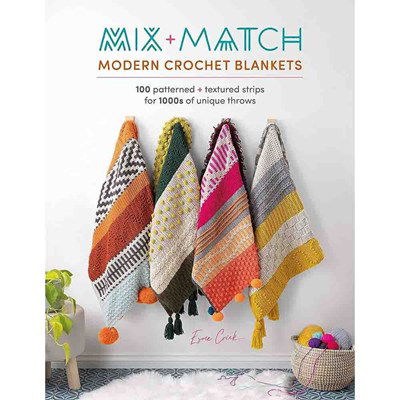 Engels Mix en match - modern gehaakte dekens op=op 