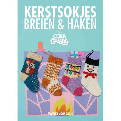 Kerstsokjes breien en maken op=op uit collectie 