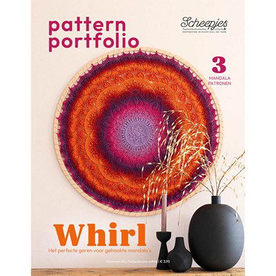 Whirl Pattern Folie - 3 mandala patronen