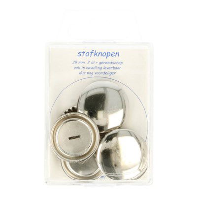 Stofknoop 29 mm 5 stuks 