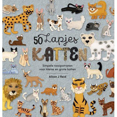50 Lapjes katten op=op uit collectie 