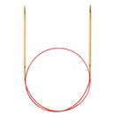 Addi Rondbreinaald LACE 80 cm - nr 3,75  - messing - Wooladdict