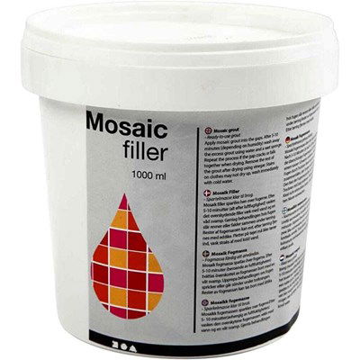 Mozaiekvoeg wit 1000 ml 