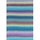 Lang Yarns Cloud 1077.0019 Petrol/Turquoise/Purple/Light Green