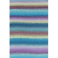 Lang Yarns Cloud 1077.0019 Petrol/Turquoise/Purple/Light Green