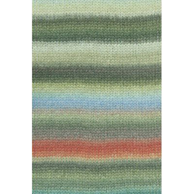 Lang Yarns Cloud 1077.0020 Dark Green/Olive/Light Blue/Red