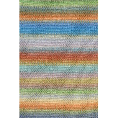 Lang Yarns Cloud 1077.0021 Blue/Orange/Green/Pink