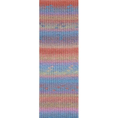 Lang Yarns Mystery 1125.0016 Turquoise/Orange/Sand