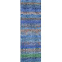 Lang Yarns Mystery 1125.0018 Blue/Petrol/Brown