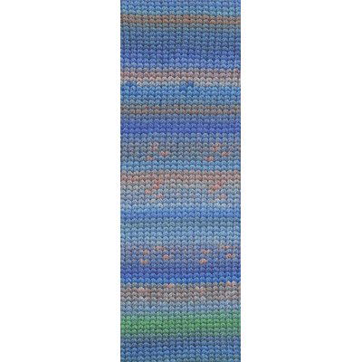 Lang Yarns Mystery 1125.0018 Blue/Petrol/Brown
