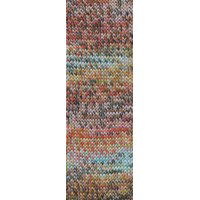 Lang Yarns Wooladdicts Move 4ply 1126.0020 Darkgreen/Lightblue/Orange/Rose