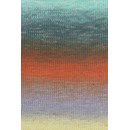 Lang Yarns Wooladdicts Move 6ply 1146.0009 Turquoise/Orange/Yellow