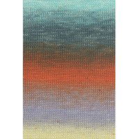 Lang Yarns Wooladdicts Move 6ply 1146.0009 Turquoise/Orange/Yellow
