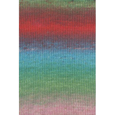 Lang Yarns Move 6-Fach/6-Ply 1146.0010 Dark Green/Red/Blue/Rose