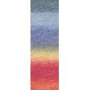 Lang Yarns Merino 150 Dégradé 40.0010 Light Blue/Yellow/Orange
