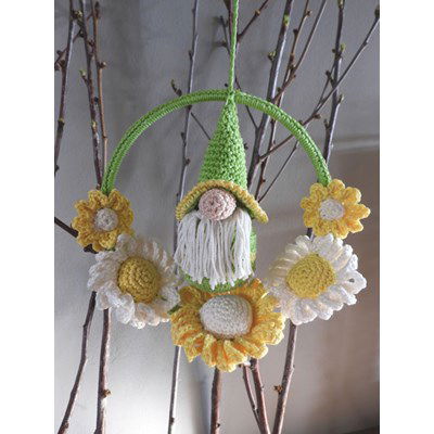 Haakpakket Funny Gnoomy Spring 15 cm