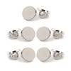 Knoop 10 mm zilver met schacht