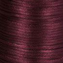 Satijnkoord 2 mm wijnrood - Kumihimo (5 mtr)