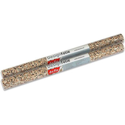 Designfolie bruin graniet 346-0181 rol 45 cm 2 meter op=op 